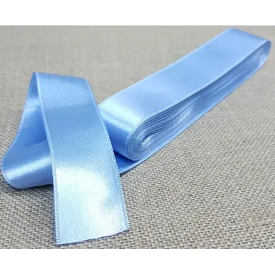  Satin Ribbon No:9, 3cm Baby Blue